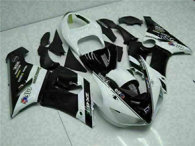 Rouge Noir Carénages Kawasaki ZX6R 2005-2006 Rouge Noir Carénages Kawasaki ZX6R 2005-2006