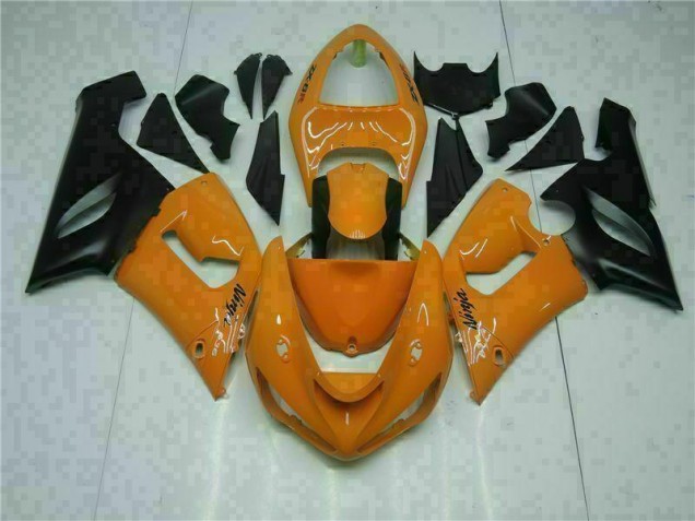 Orange Carénage Kawasaki ZX6R 2005-2006 Orange Carénage Kawasaki ZX6R 2005-2006