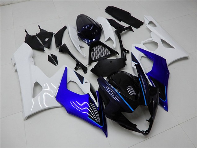 Bleu Blanc Carénage Suzuki GSXR 1000 K5 2005-2006 Bleu Blanc Carénage Suzuki GSXR 1000 K5 2005-2006