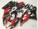 Rouge Noir Kit Carénages Suzuki GSXR 1000 K5 2005-2006 Rouge Noir Kit Carénages Suzuki GSXR 1000 K5 2005-2006