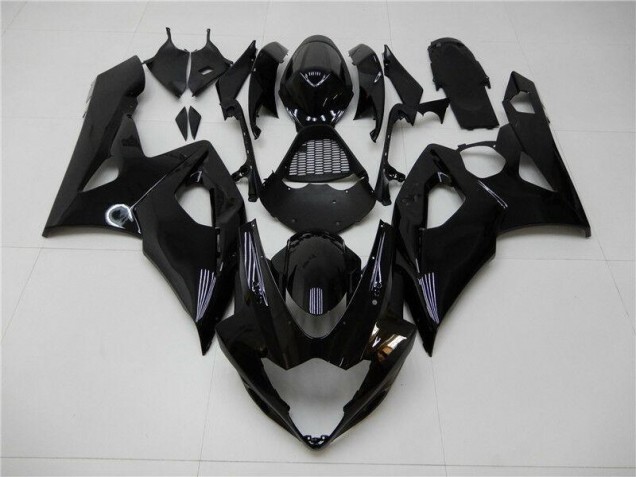 Noir Brillant Carénage Suzuki GSXR 1000 K5 2005-2006 Noir Brillant Carénage Suzuki GSXR 1000 K5 2005-2006
