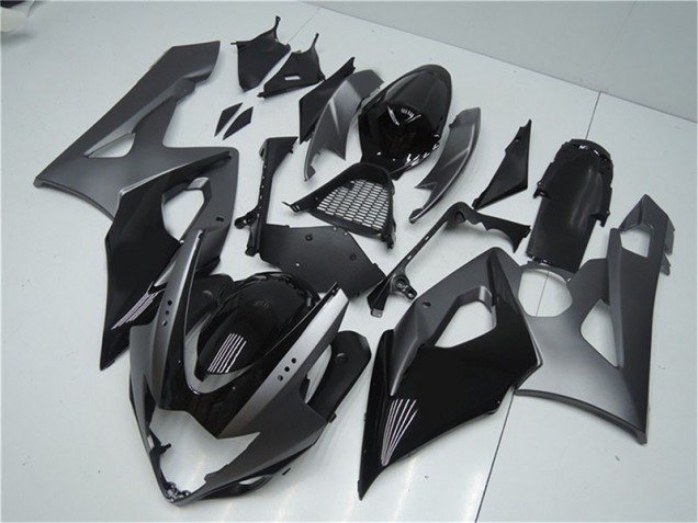 Gris Noir Carénage Suzuki GSXR 1000 K5 2005-2006 Gris Noir Carénage Suzuki GSXR 1000 K5 2005-2006