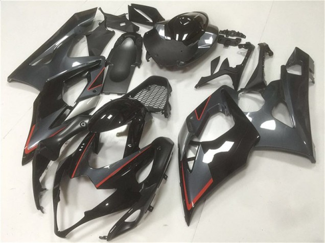 Noir Gris Carénage Suzuki GSXR 1000 K5 2005-2006 Noir Gris Carénage Suzuki GSXR 1000 K5 2005-2006