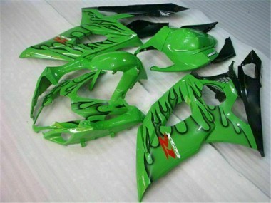 Vert Carénage Suzuki GSXR 1000 K5 2005-2006 Abordables