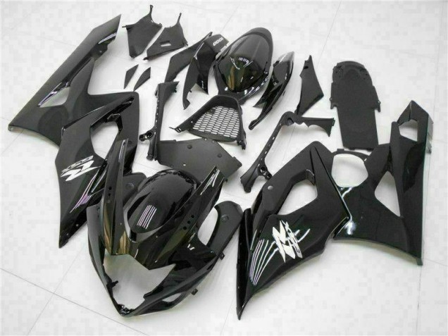 Noir Brillant Carénages Suzuki GSXR 1000 K5 2005-2006 Noir Brillant Carénages Suzuki GSXR 1000 K5 2005-2006