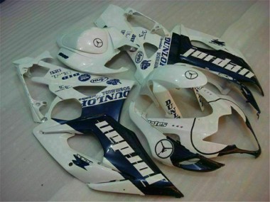 Blanc Kit Carénages Complet Suzuki GSXR 1000 K5 2005-2006 Abordables