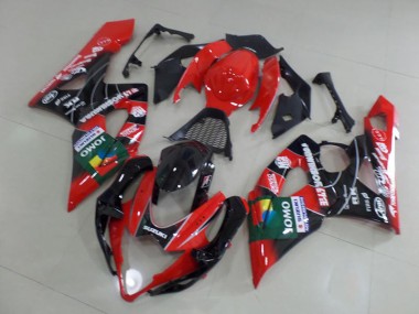 Rouge Yoshimura Carénage Suzuki GSXR 1000 K5 2005-2006 Abordables