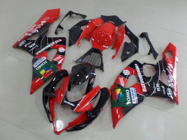 Rouge Yoshimura Carénage Suzuki GSXR 1000 K5 2005-2006 Rouge Yoshimura Carénage Suzuki GSXR 1000 K5 2005-2006