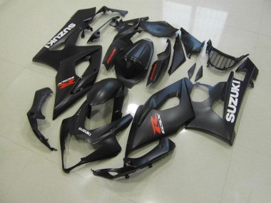 Noir Mat avec Blanc Décalque Carénage Suzuki GSXR 1000 K5 2005-2006 Abordables