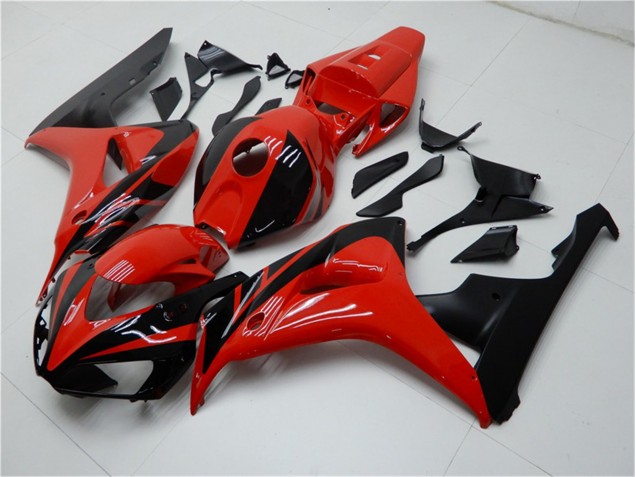 Rouge Noir Carénages Honda CBR 1000 RR 2006-2007 Rouge Noir Carénages Honda CBR 1000 RR 2006-2007
