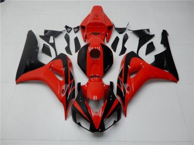 Rouge Noir Carénages Honda CBR 1000 RR 2006-2007 Abordables