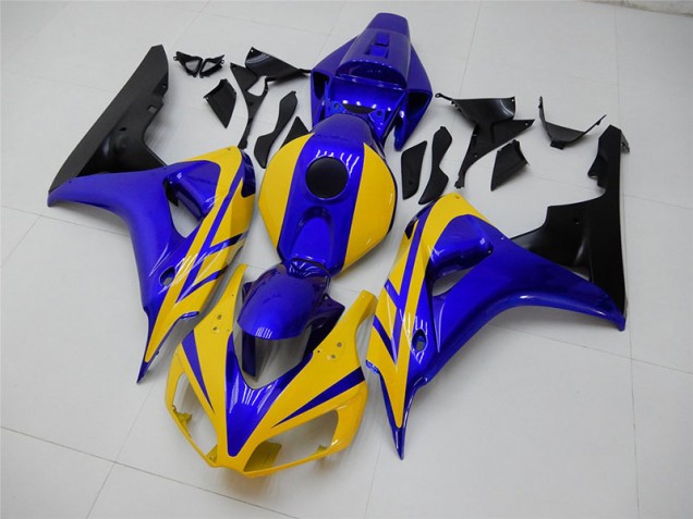 Jaune Bleu Carénage Honda CBR 1000 RR 2006-2007