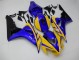 Jaune Bleu Carénage Honda CBR 1000 RR 2006-2007