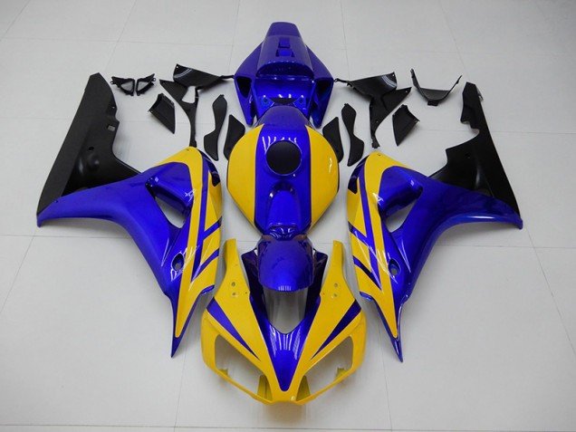 Jaune Bleu Carénage Honda CBR 1000 RR 2006-2007