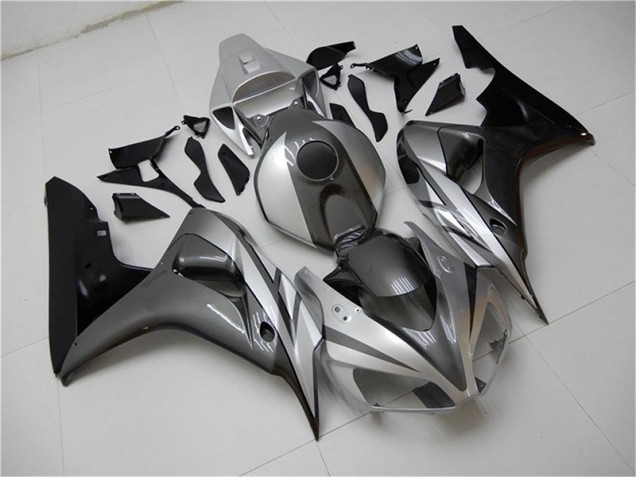 Noir Argent Gris Carénage Honda CBR 1000 RR 2006-2007 Noir Argent Gris Carénage Honda CBR 1000 RR 2006-2007