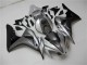 Noir Argent Gris Carénage Honda CBR 1000 RR 2006-2007 Noir Argent Gris Carénage Honda CBR 1000 RR 2006-2007