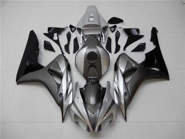 Noir Argent Gris Carénage Honda CBR 1000 RR 2006-2007 Noir Argent Gris Carénage Honda CBR 1000 RR 2006-2007