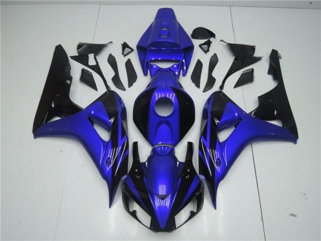 Bleu Noir Carénage Honda CBR 1000 RR 2006-2007