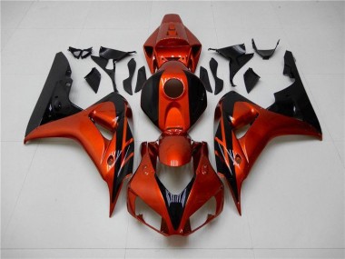 Orange Noir Carénage Honda CBR 1000 RR 2006-2007 Abordables