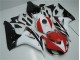 Rouge Blanc Noir Carénages Honda CBR 1000 RR 2006-2007 Rouge Blanc Noir Carénages Honda CBR 1000 RR 2006-2007
