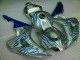 Bleu Flamme Argent Carénage Honda CBR 1000 RR 2006-2007 Bleu Flamme Argent Carénage Honda CBR 1000 RR 2006-2007