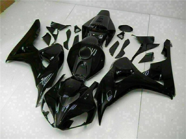 Noir Brillant Carénages Honda CBR 1000 RR 2006-2007