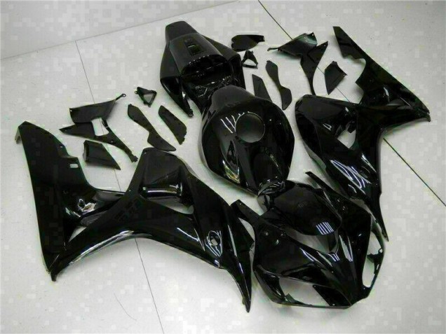 Noir Brillant Carénages Honda CBR 1000 RR 2006-2007