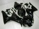 Noir Brillant Carénages Honda CBR 1000 RR 2006-2007