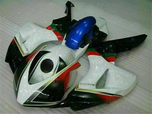 Blanc Noir Carénage Honda CBR 1000 RR 2006-2007