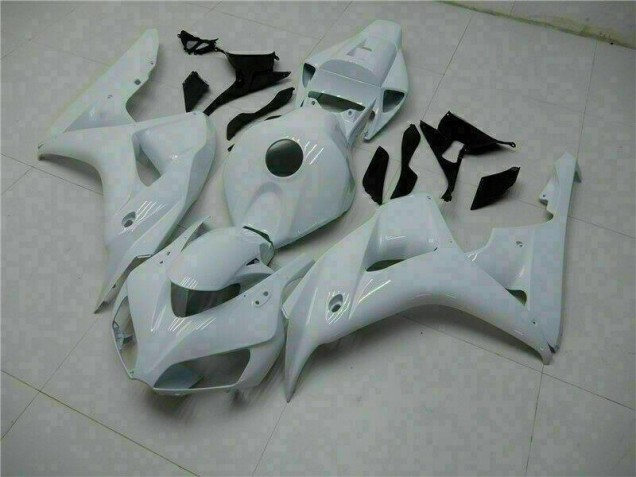 Blanc Carrosserie Honda CBR 1000 RR 2006-2007 Blanc Carrosserie Honda CBR 1000 RR 2006-2007