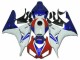 Bleu Blanc Carénage Honda CBR 1000 RR 2006-2007