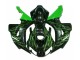 Vert Flamme Noir Carénage Honda CBR 1000 RR 2006-2007 Vert Flamme Noir Carénage Honda CBR 1000 RR 2006-2007