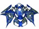 Jaune Flamme Bleu Carénage Honda CBR 1000 RR 2006-2007 Jaune Flamme Bleu Carénage Honda CBR 1000 RR 2006-2007