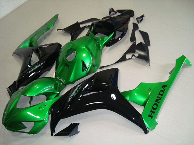 Noir Vert Carénage Honda CBR 1000 RR 2006-2007