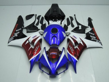 Burgandy et Bleu Carénage Honda CBR 1000 RR 2006-2007 Abordables