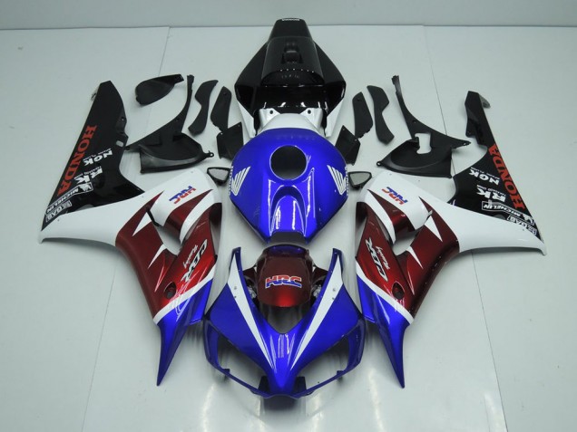 Burgandy et Bleu Carénage Honda CBR 1000 RR 2006-2007 Burgandy et Bleu Carénage Honda CBR 1000 RR 2006-2007