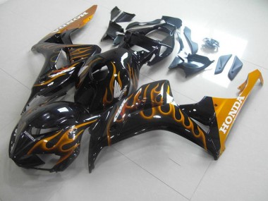 Or Flamme Carénage Honda CBR 1000 RR 2006-2007 Abordables