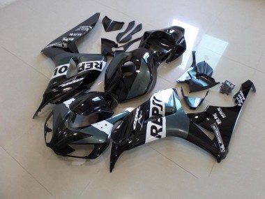 Gris Noir Repsol Carénage Honda CBR 1000 RR 2006-2007 Abordables