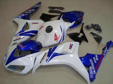 Blanc et Bleu Carénage Honda CBR 1000 RR 2006-2007 Abordables