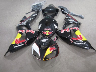 Noir Red Bull Carénages Honda CBR 1000 RR 2006-2007 Abordables