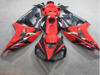 Rouge Noir Fireblade Carénage Honda CBR 1000 RR 2006-2007 Abordables