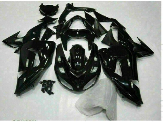 Noir Brillant Carénage Kawasaki ZX10R 2006-2007