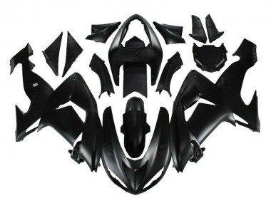 Noir Mat Carénage Kawasaki ZX10R 2006-2007 Abordables