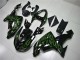 Noir Vert Flamme Carénage Kawasaki ZX10R 2006-2007 Noir Vert Flamme Carénage Kawasaki ZX10R 2006-2007