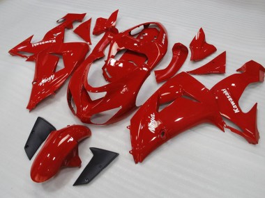 Rouge Carénage Kawasaki ZX10R 2006-2007 Abordables