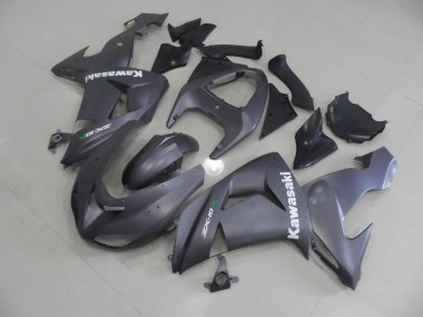 Gris avec Blanc Décalque Carénage Kawasaki ZX10R 2006-2007 Abordables