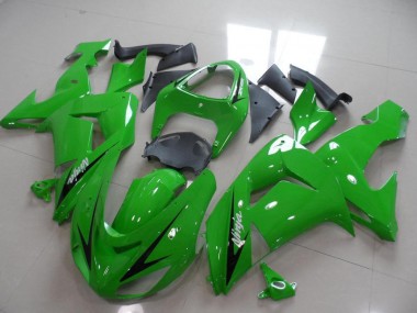 Vert Noir Arrow Carénage Kawasaki ZX10R 2006-2007 Abordables