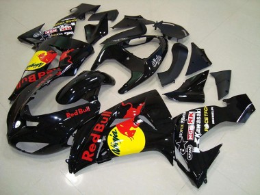Red Bull Carénage Kawasaki ZX10R 2006-2007 Abordables
