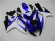 Bleu Blanc Kit Carénages Suzuki GSXR 600 / 750 K6 2006-2007 Bleu Blanc Kit Carénages Suzuki GSXR 600 / 750 K6 2006-2007