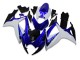 Bleu Blanc Kit Carénages Suzuki GSXR 600 / 750 K6 2006-2007 Bleu Blanc Kit Carénages Suzuki GSXR 600 / 750 K6 2006-2007